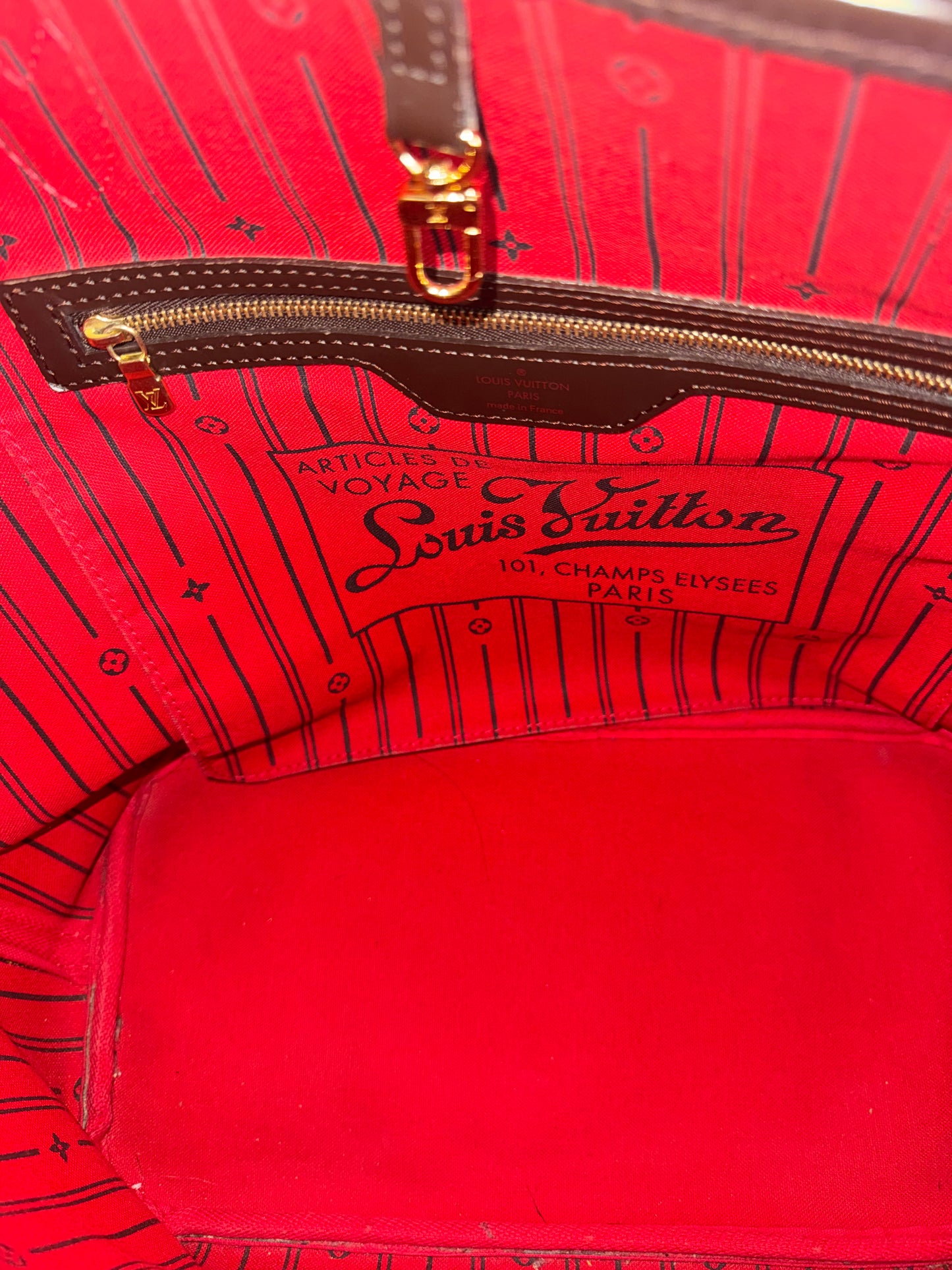 Louis Vuitton Neverfull MM Damien Ebene