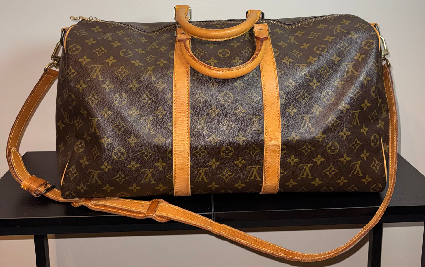 Louis Vuitton Monogram Keepall Bandouliere 50