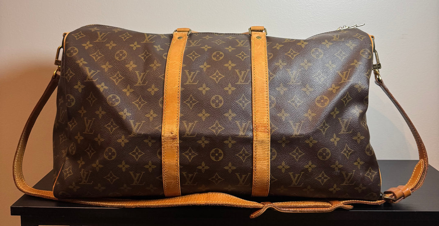 Louis Vuitton Monogram Keepall Bandouliere 50