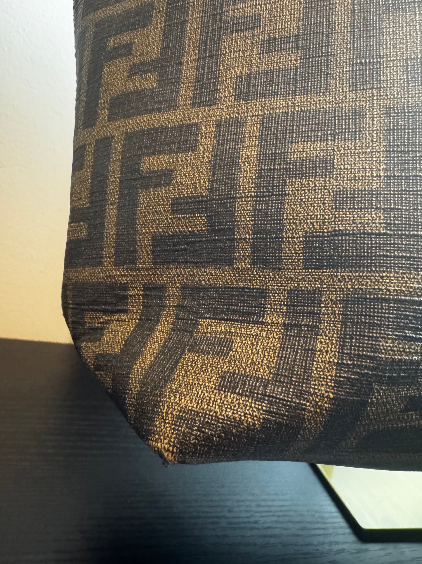 Fendi Zucca roll tote bag